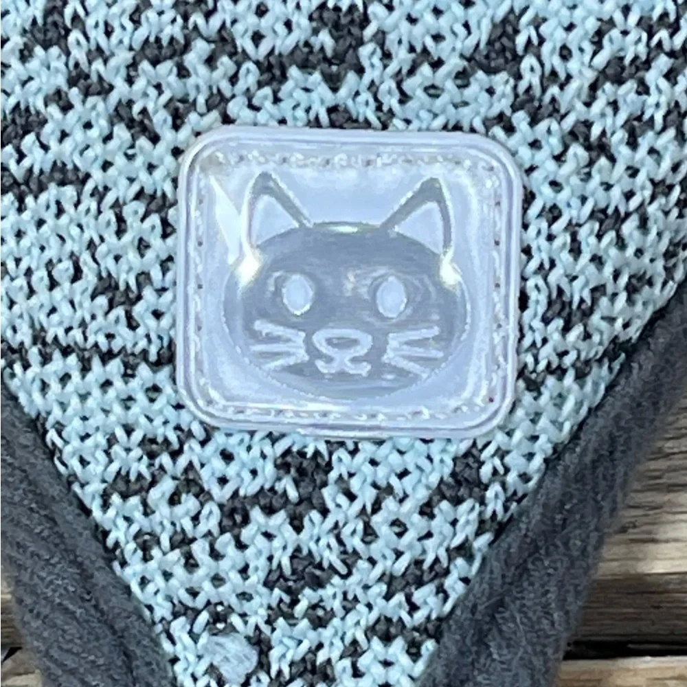 Simply Cat Harness Size 0/S Green Gray Comfort Mesh Leash Pet Dog Collar Trainer